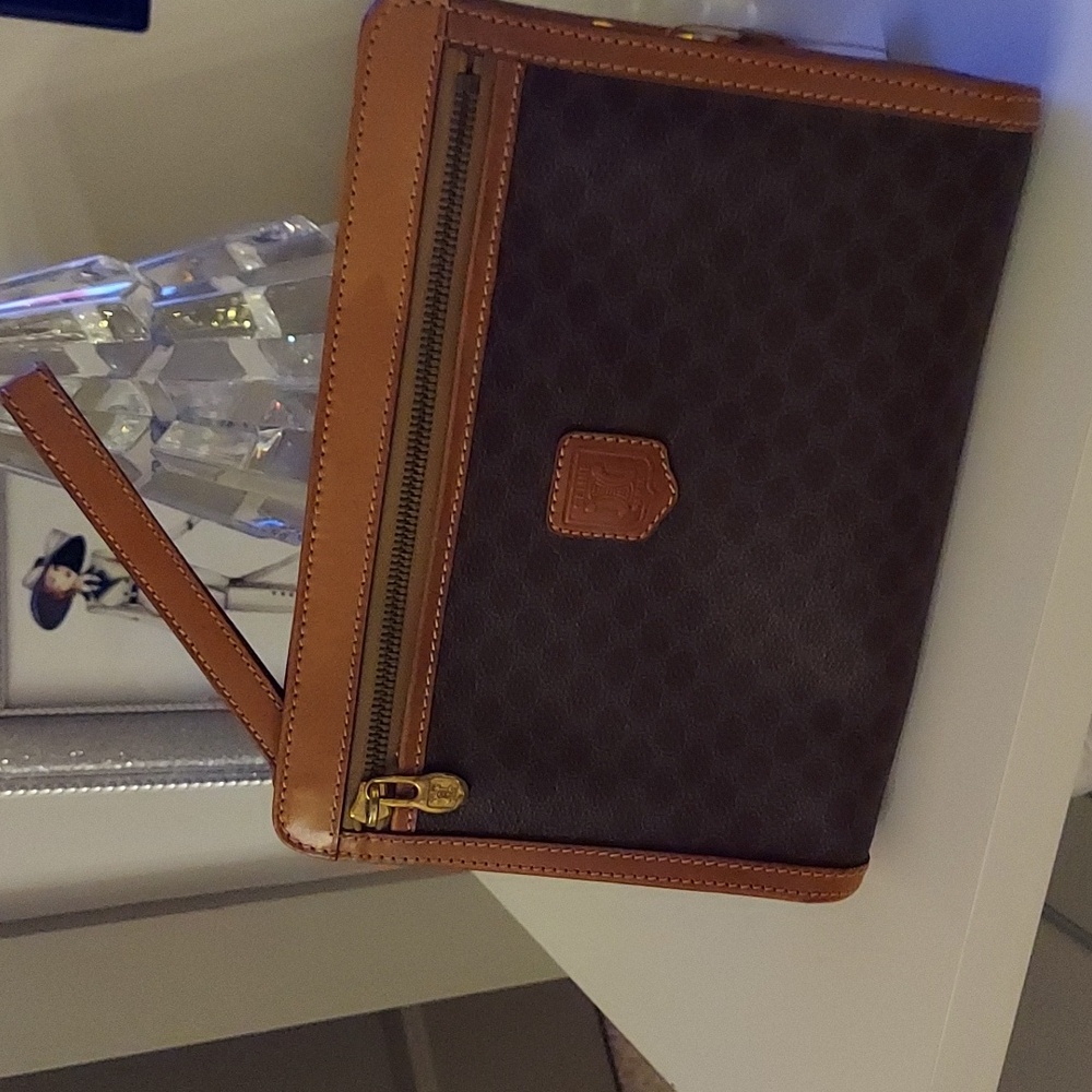 Vintage CELINE macadam Clutch !